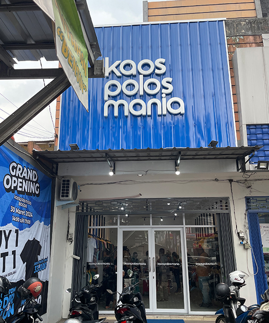 kaos polos bekasi