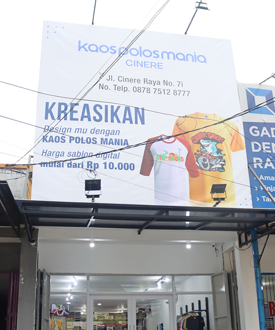 kaos polos cinere