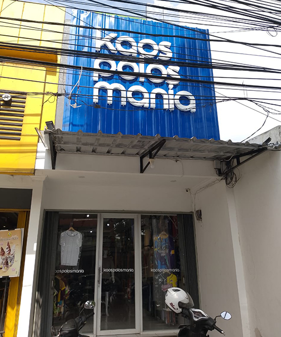 kaos polos depok