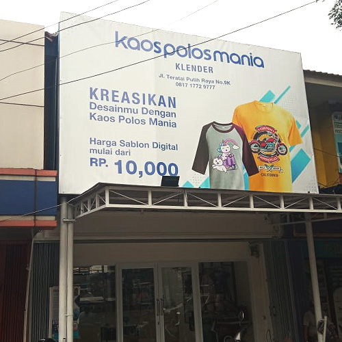 kaos polos jakarta timur